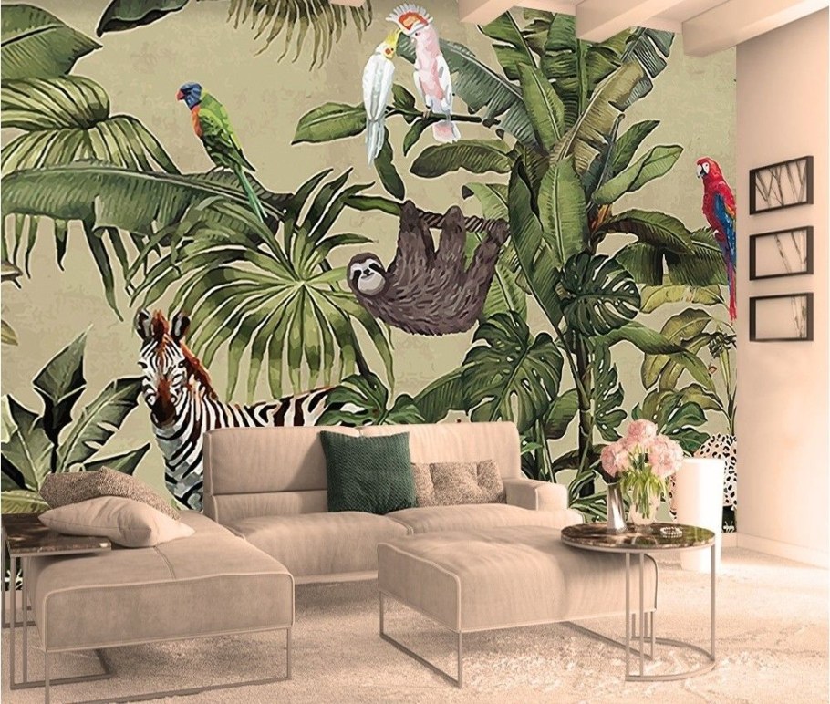 Affresco джунгли