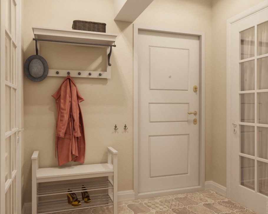 Маленькая уютная прихожая