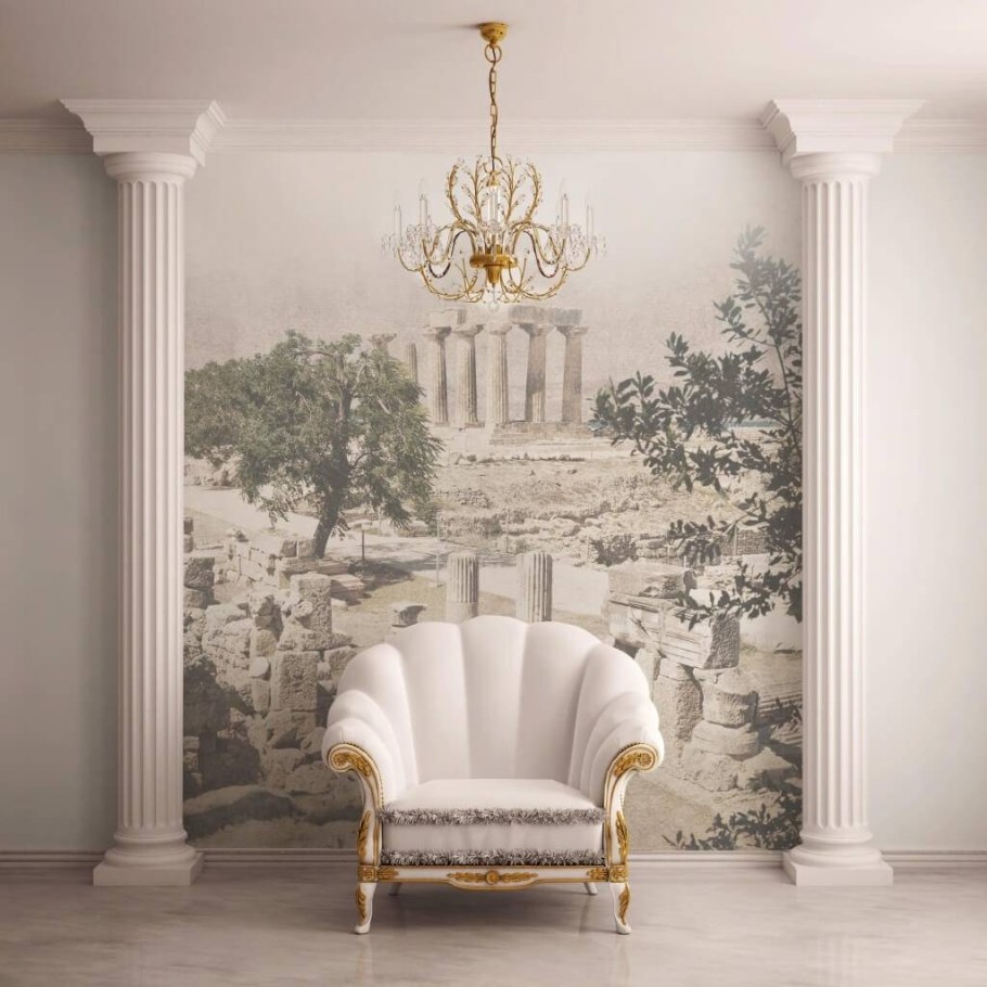 Лепнина фрески Элит интерьер