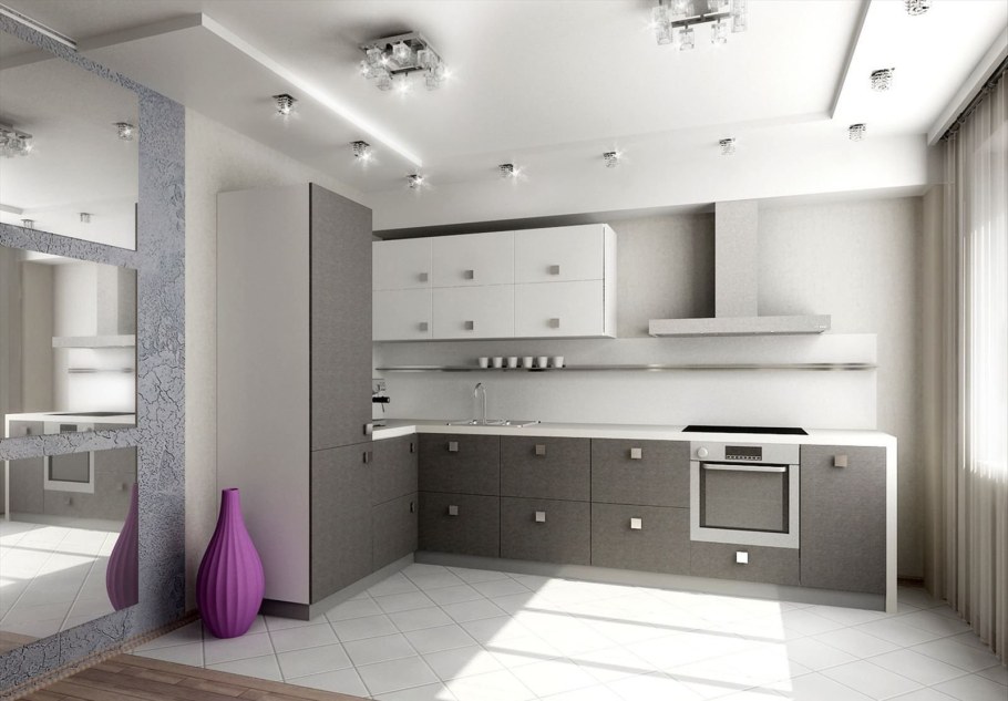 Современный интерьер кухни