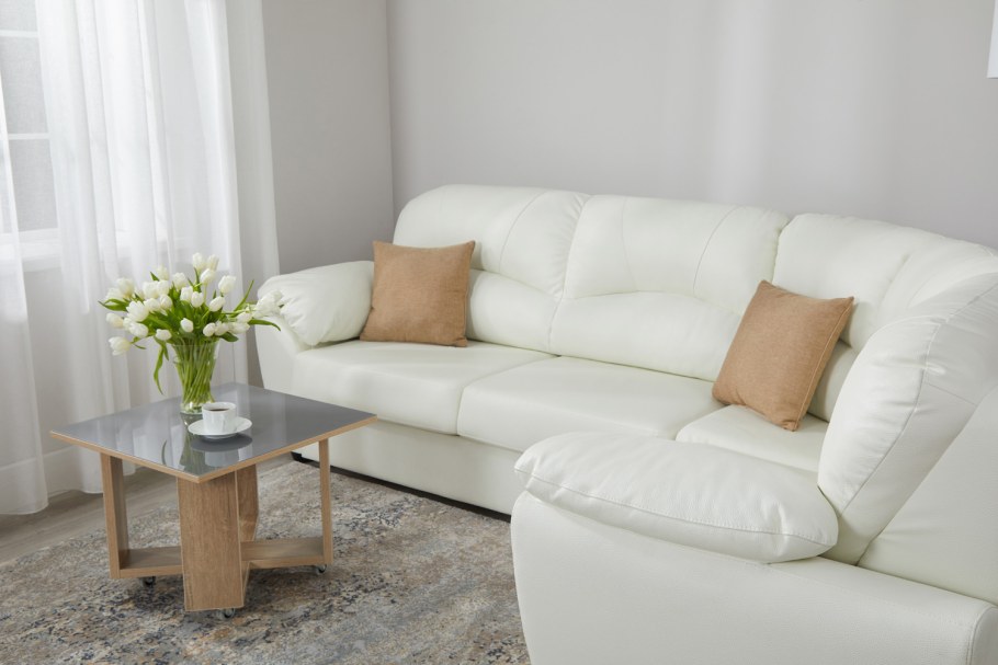 Диван Эвита белый