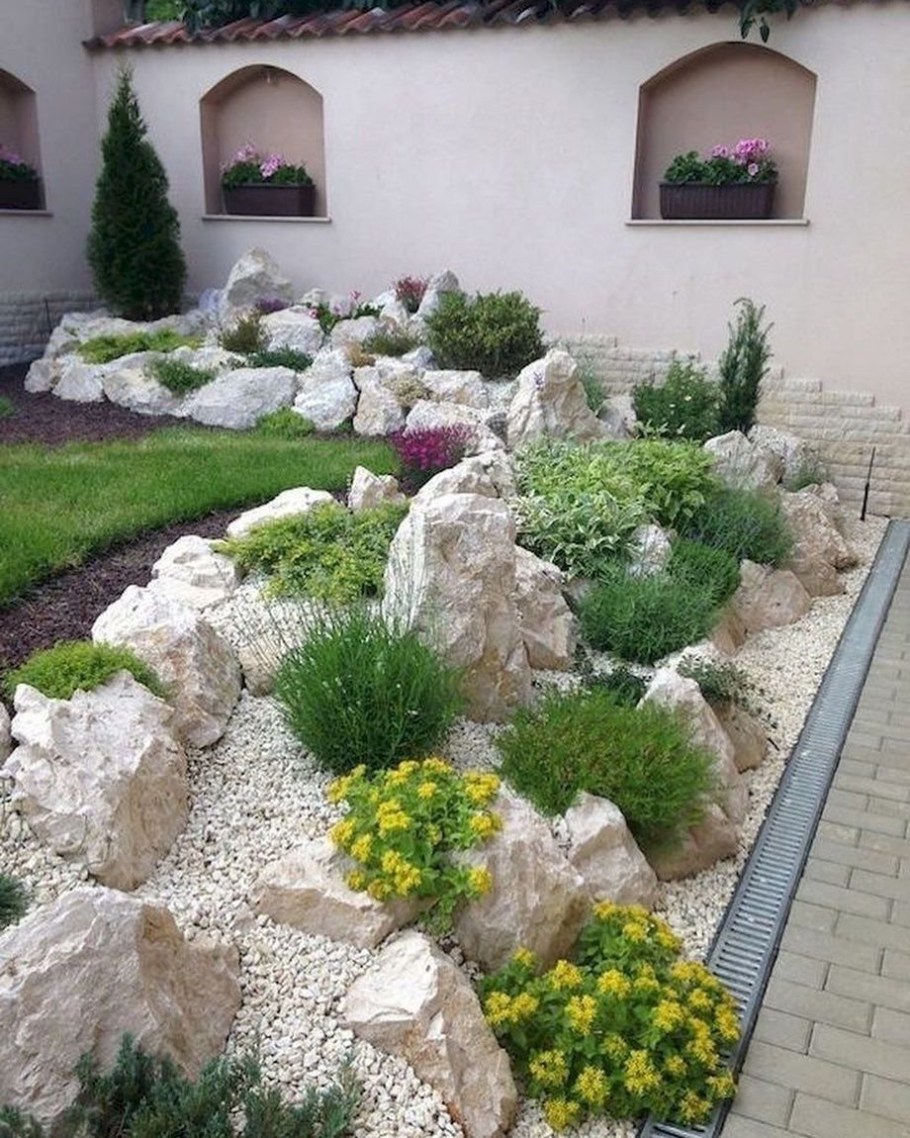 Ясколка на альпийской Горке