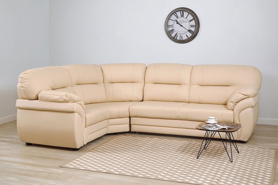 Диван кровать Бруклин кожаный