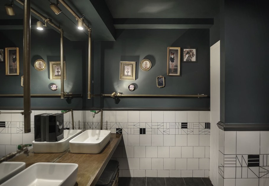 Ванная лофт