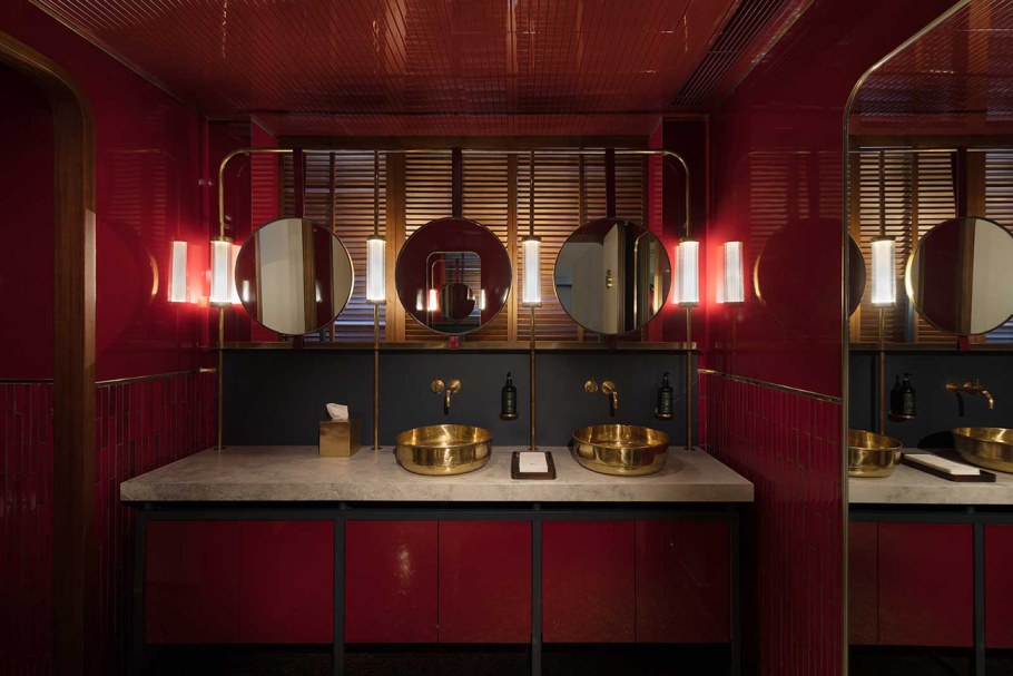 Красивые туалеты в ресторанах