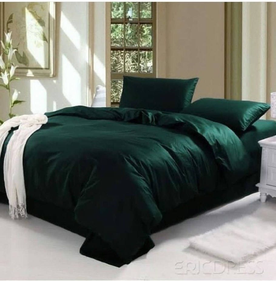 Постельное белье в зеленых тонах