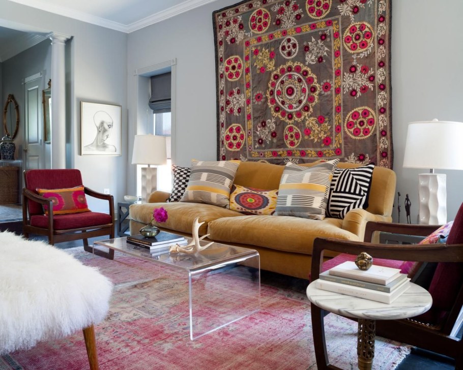 Ковёр на стену современный