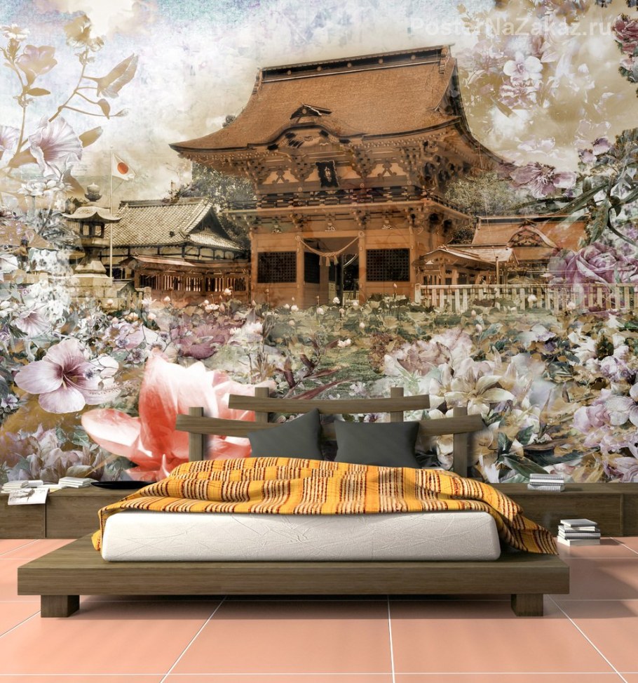 Аффреско японский стиль фрески