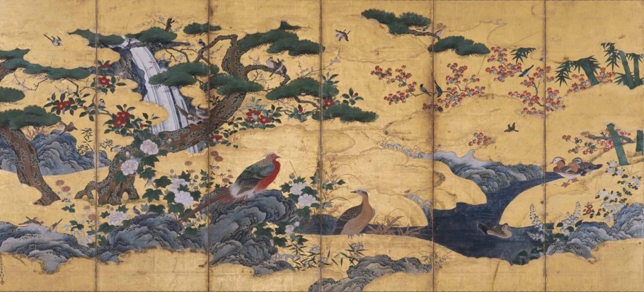 Кано Мотонобу японская живопись