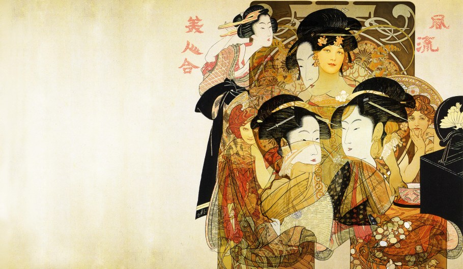 Панно в японском стиле