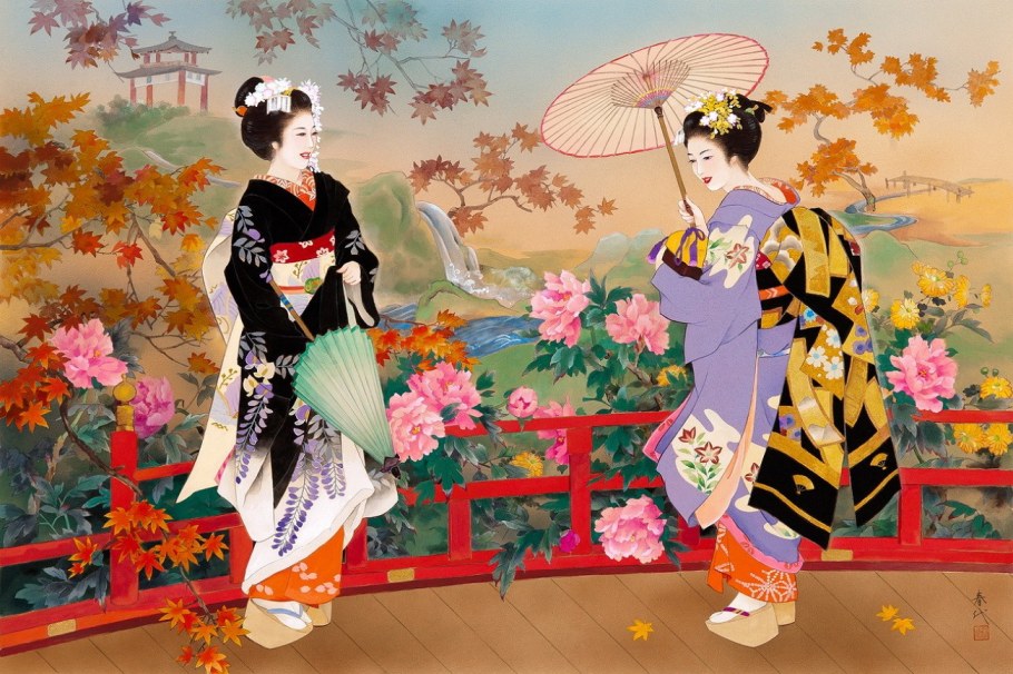 Японская художница Haruyo Morita