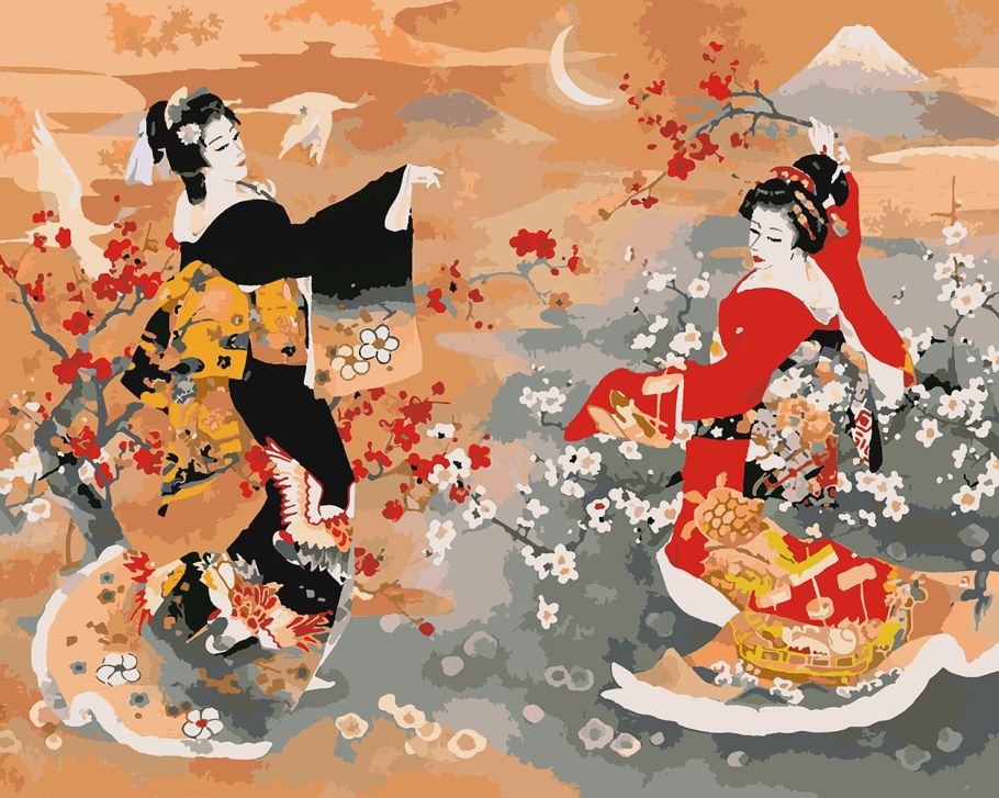 Харуйо Морита гейши бабочки