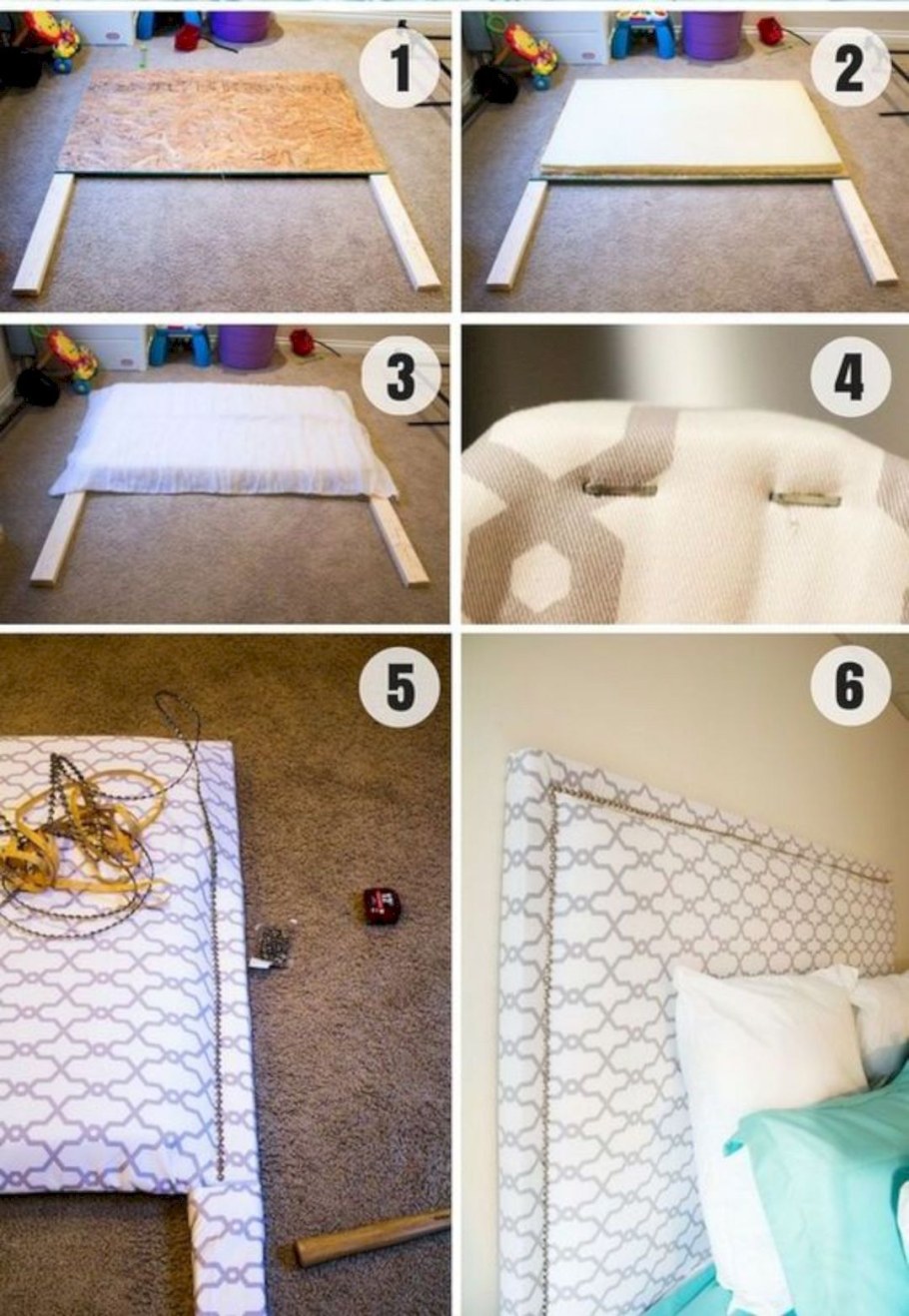 Мягкое изголовье своими руками