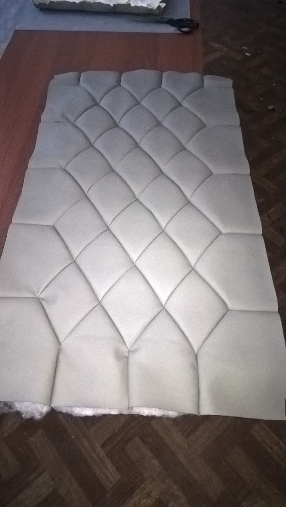 Каретная стяжка ромбами