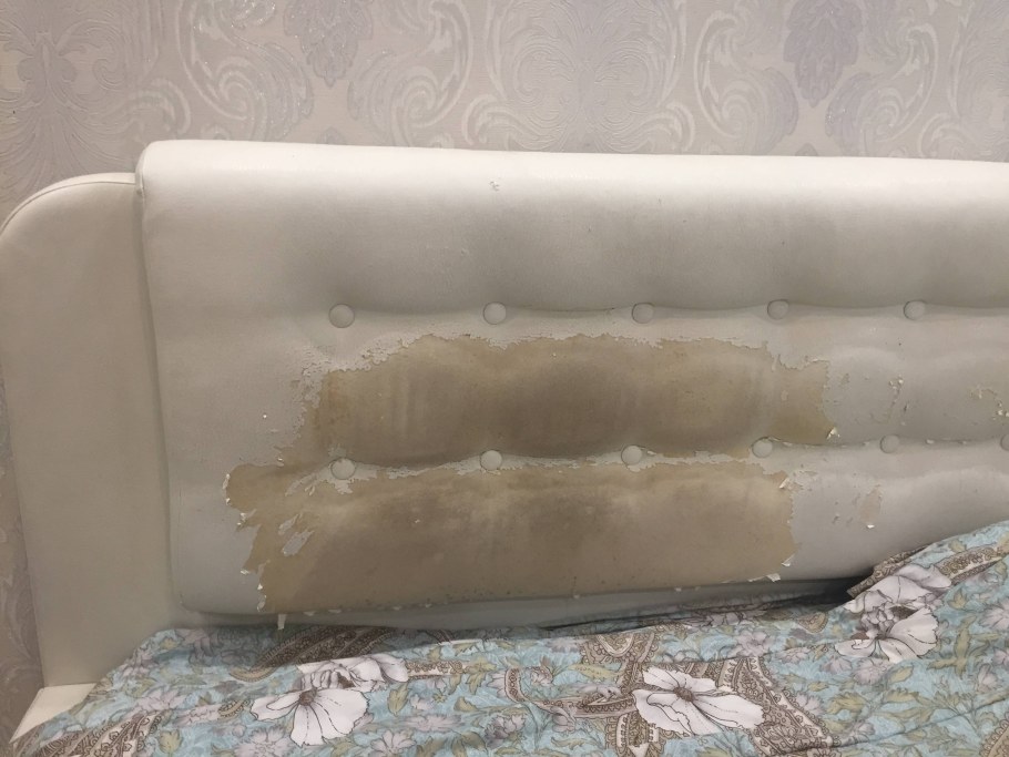 Перетянуть кровать