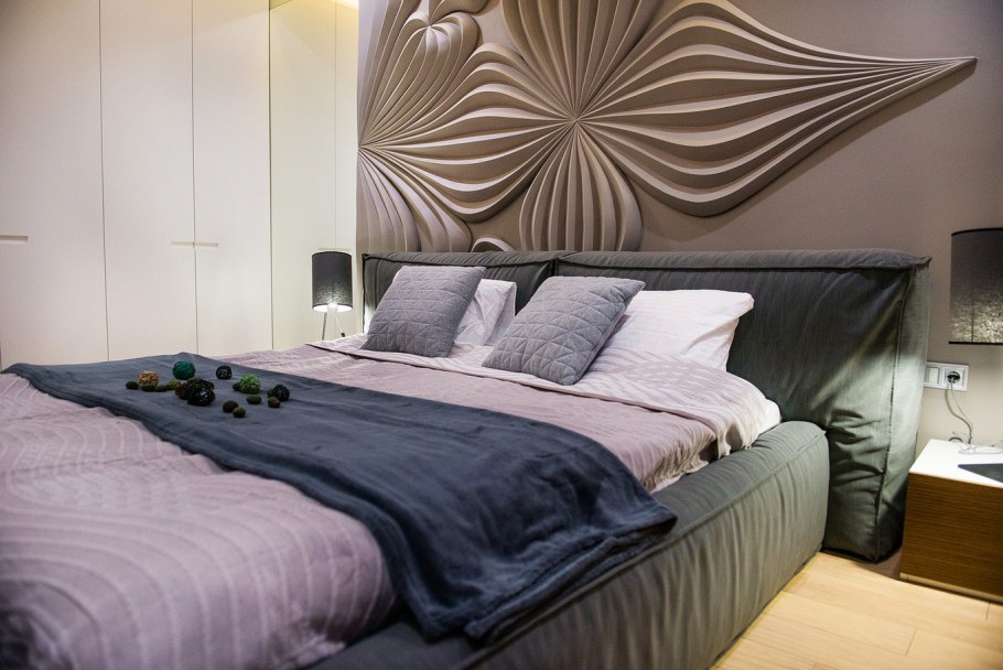 Декор изголовья кровати