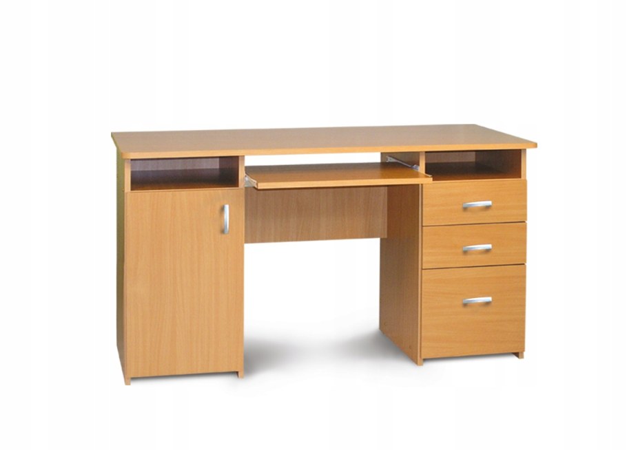 Стол письменный цвет ольха