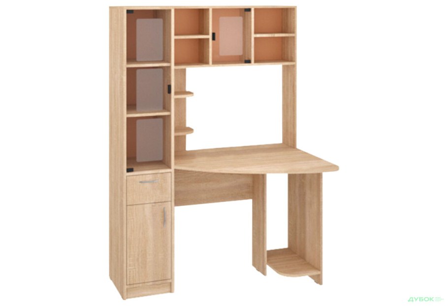 Надстройка для письменного стола ольха