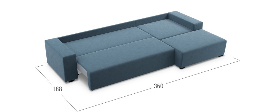 Диван Мальта прямой