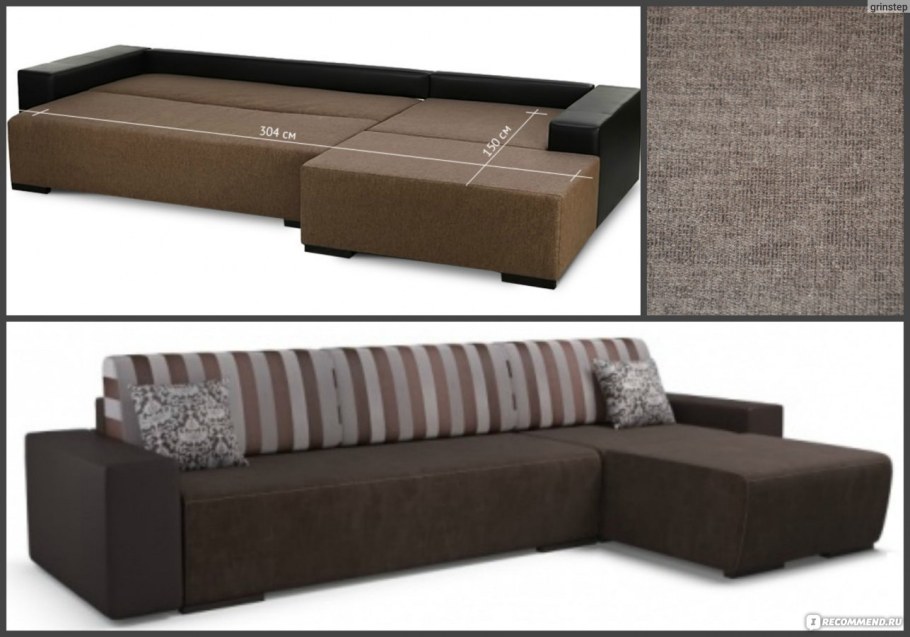 Диван Мальта debut 90, Neo Brown