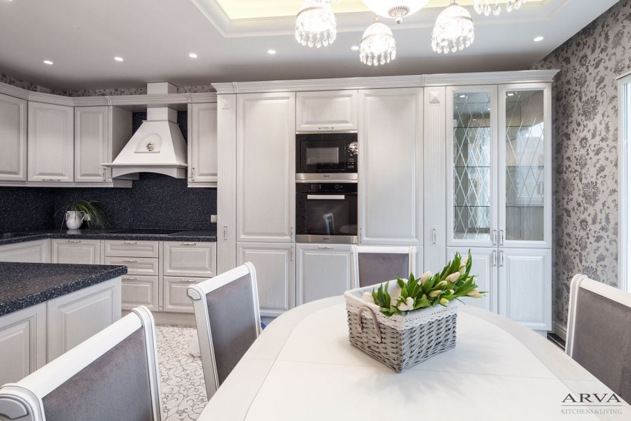 Кухня Неоклассика Мария белая