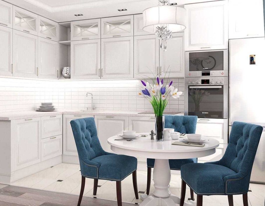 Кухня Неоклассика изумруд икеа