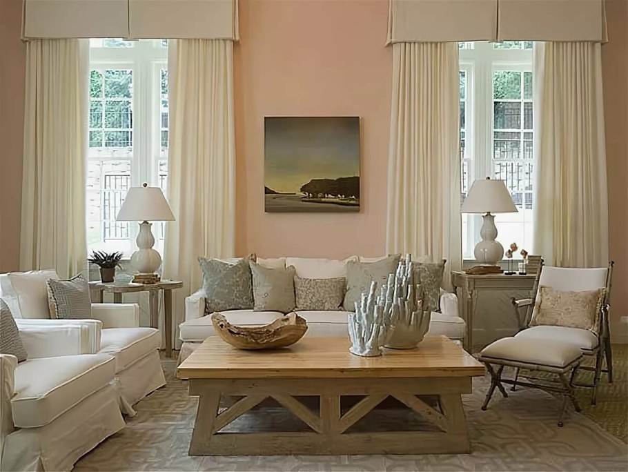 Бежевый интерьер