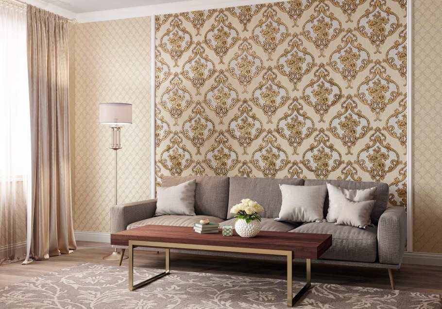 Коллекция обоев для гостиной