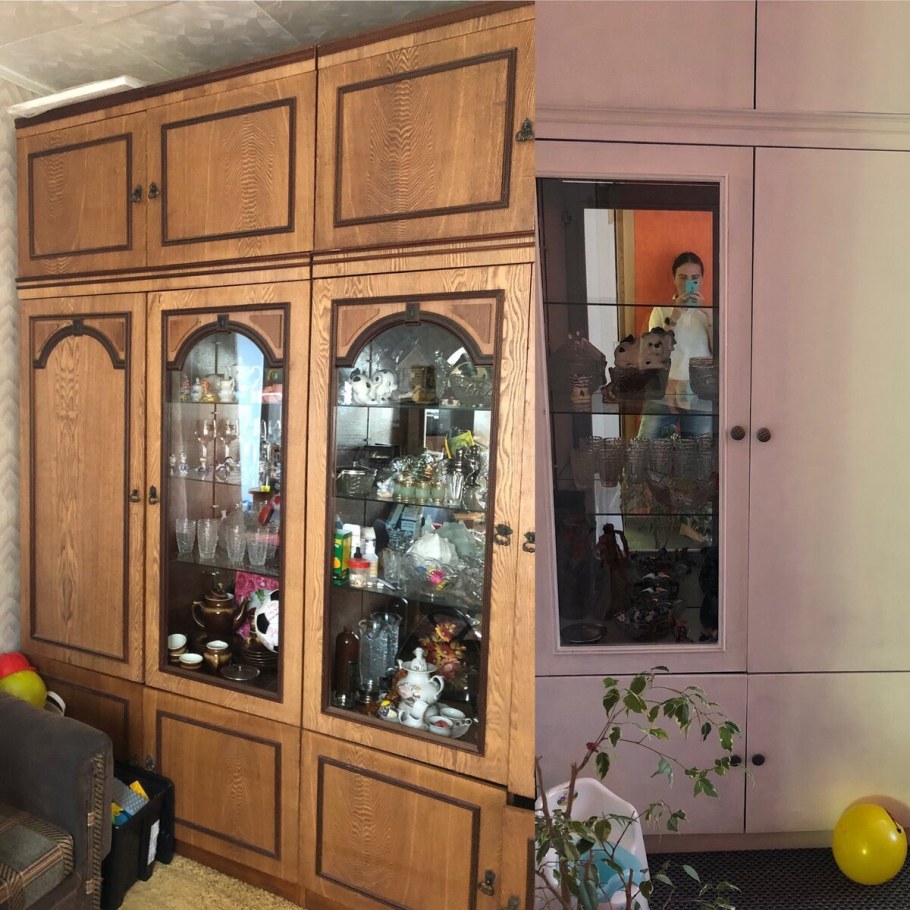 Сервант Хельга перекраска