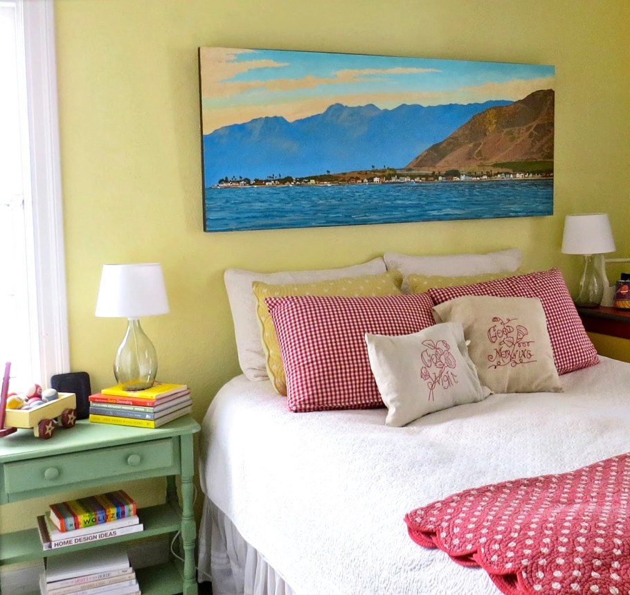 Постеры в интерьере спальни