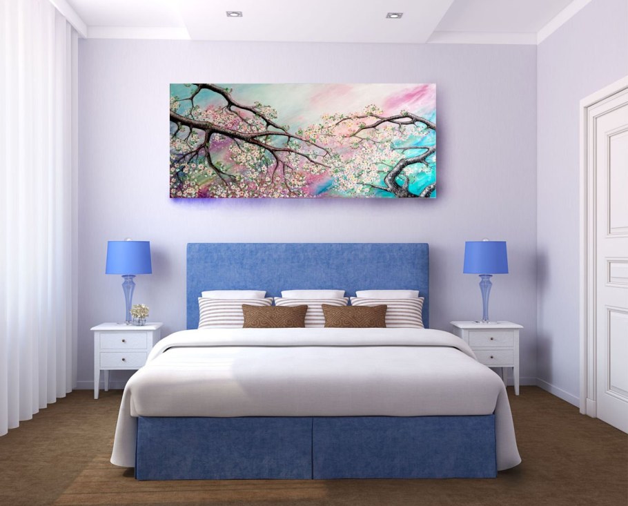 Постеры в спальню над кроватью