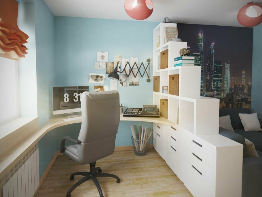 Зонирование комнаты подростка