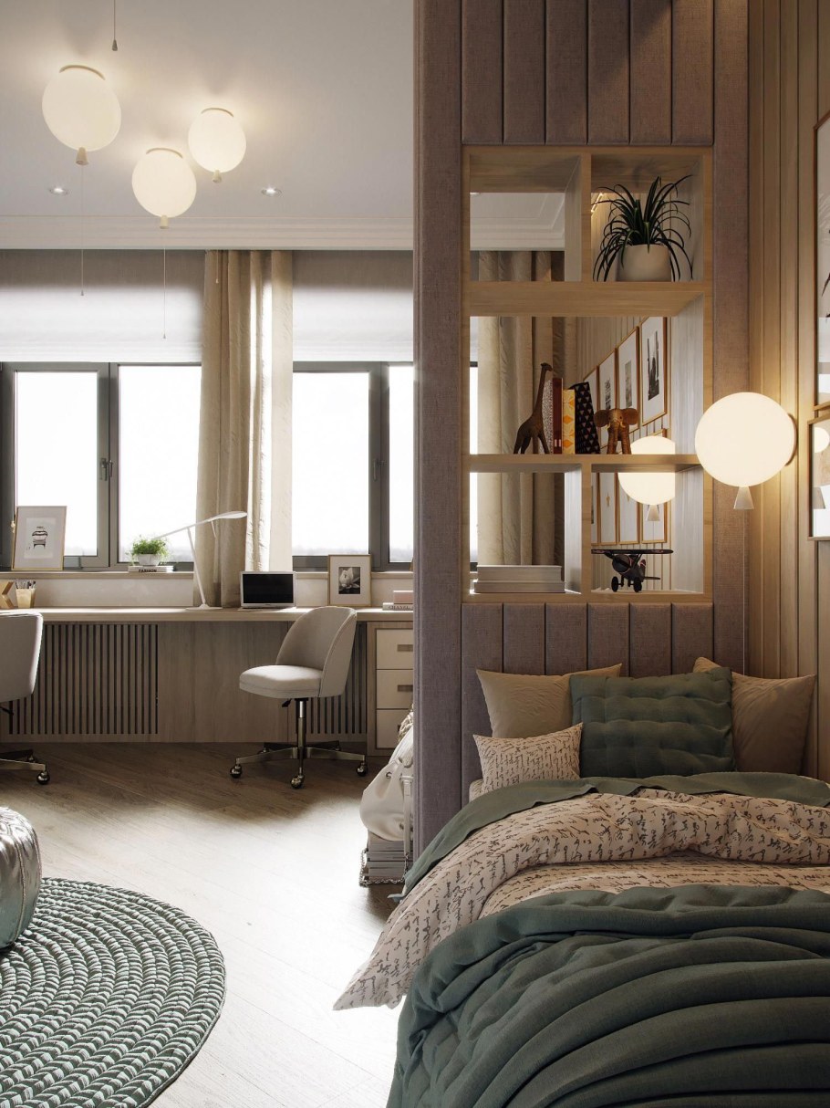 Стильный интерьер комнаты