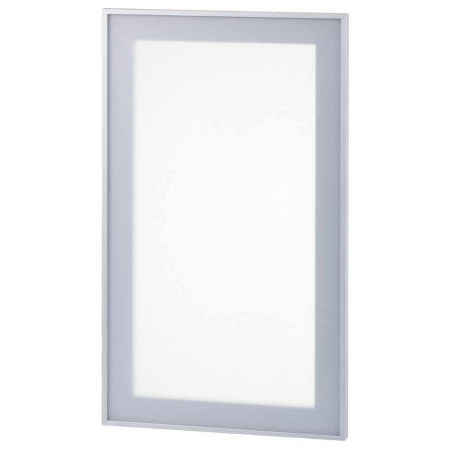 Фасад в алюминиевой рамке со стеклом