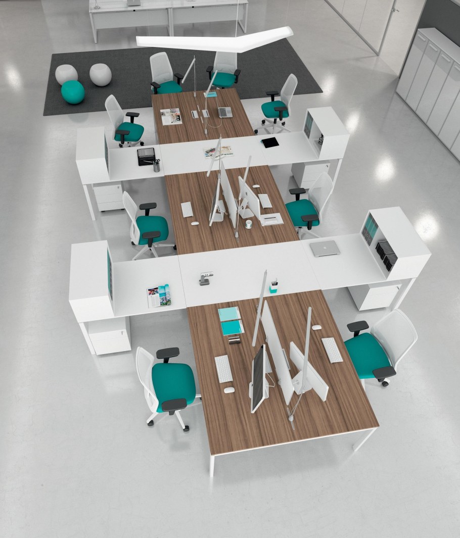 Планировка опен Спейс 6 человек