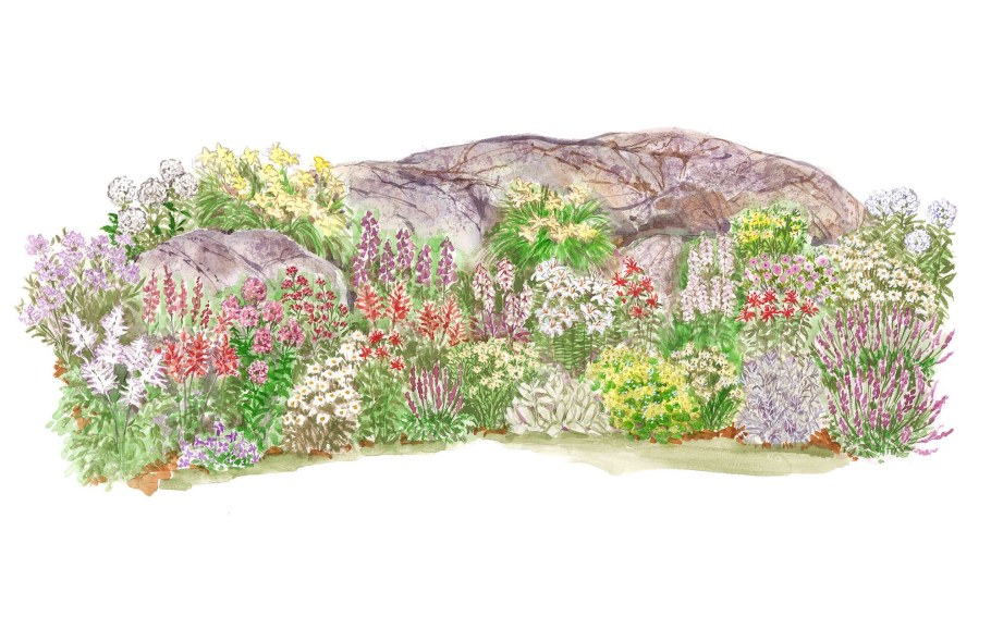 Альпийская горка проект