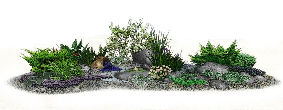 Модуль ландшафтный дизайн