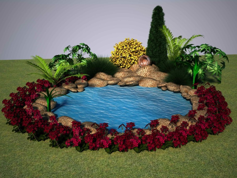 Искусственный водоем в детском саду