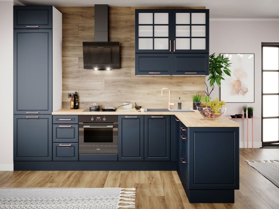 Кухня Монс индиго