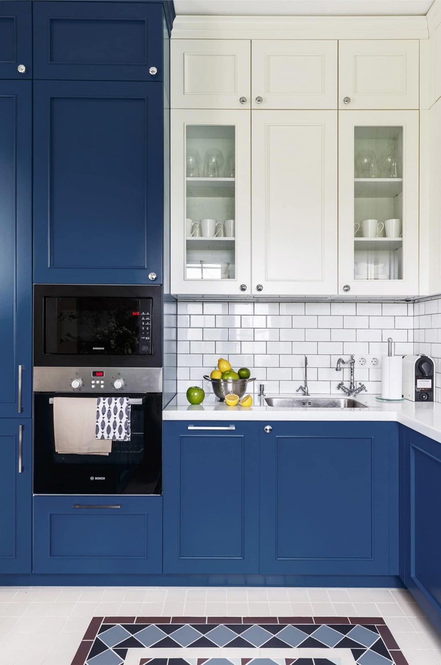 Синяя кухня икеа