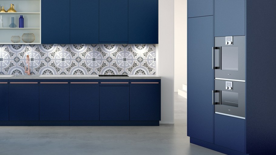 Кухня Монс индиго