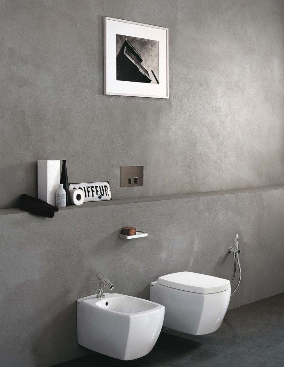 Микроцемент 2023 в ванной