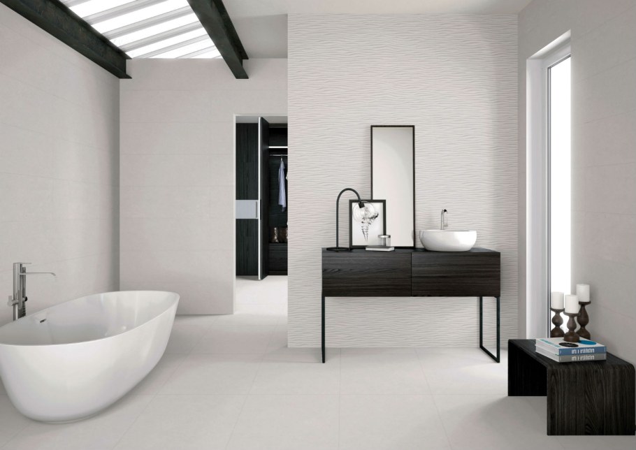 Плитка microcemento Blanco 30x90