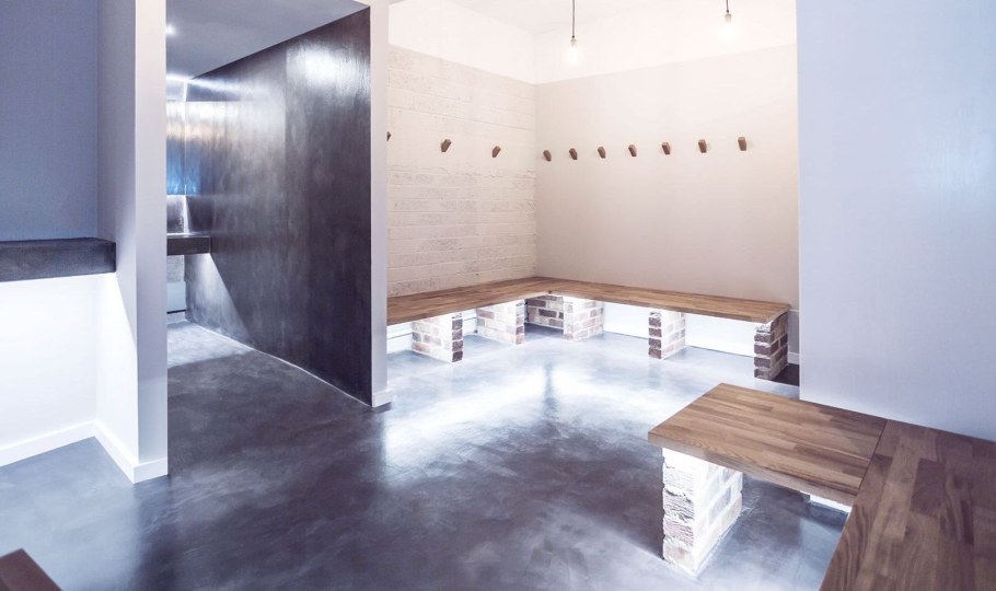 Лестница микроцемент Forza