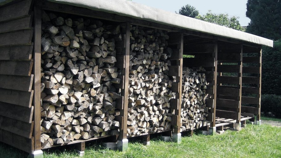 Дровник Sketchup