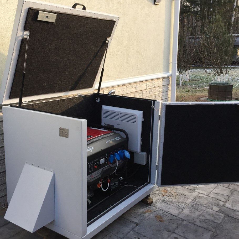 Шумозащитные кожухи для генераторов