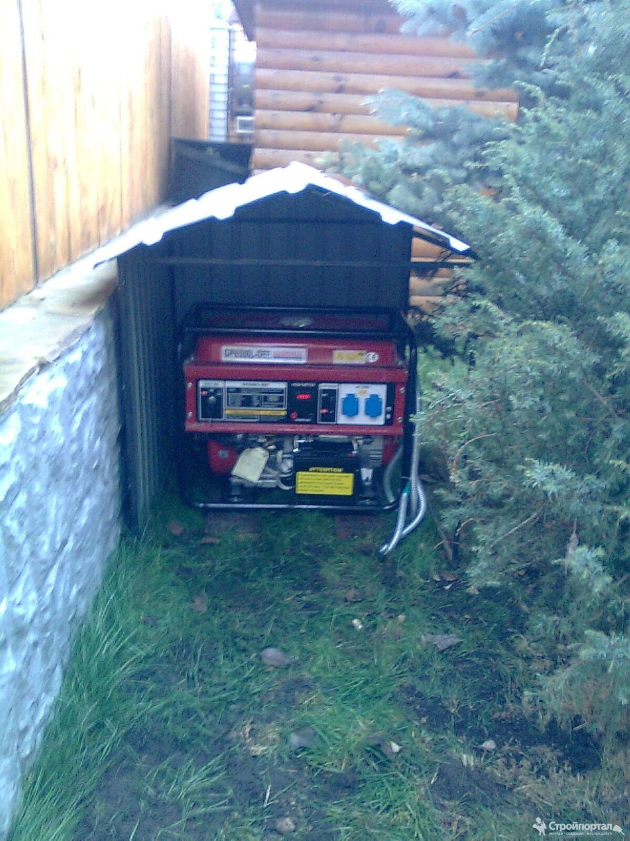 Домик для бензогенератора