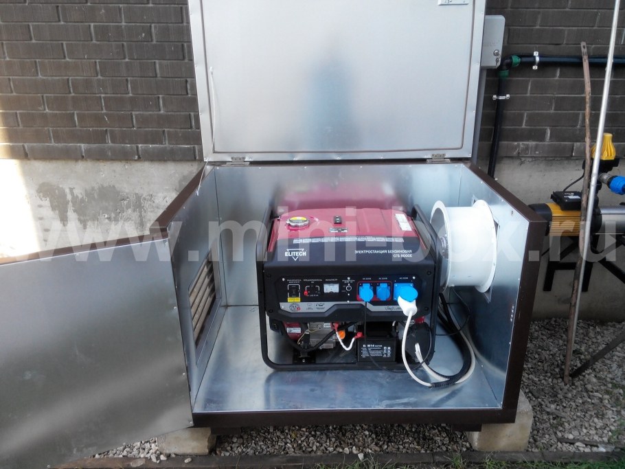 Кожух МАНРОЙ для бензогенератора 1 2 м контейнер для генератора 1 2 м