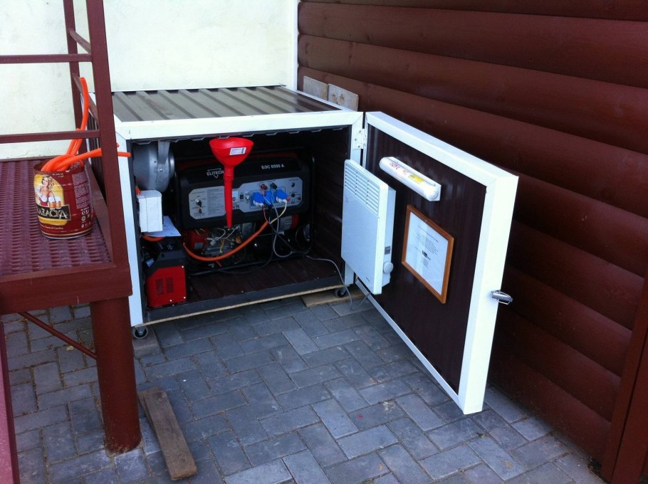 Бензиновый Генератор с автозапуском для дачи 15 КВТ