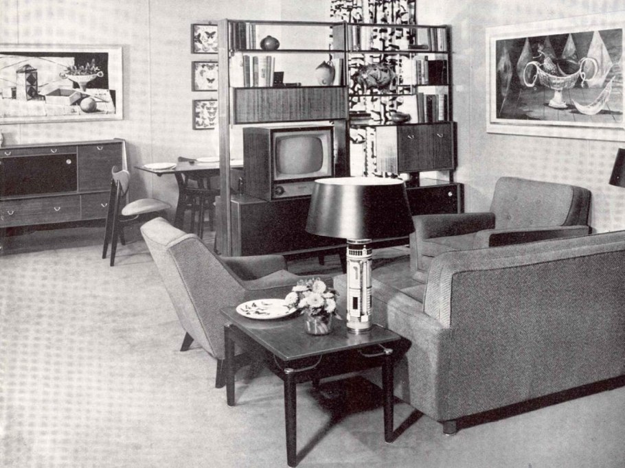 Гостиная 60х Советский Союз